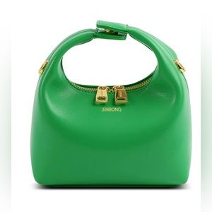 Sinbono Vienna Top Handle Crossbody Bag - Grass Green